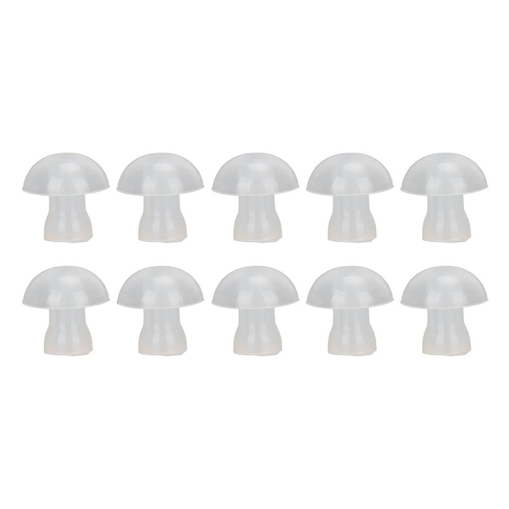 10Pcs Hearing Aid Ear Tips Soft Replacement Universal Domes Hearing Aid Ear Tips for Hearing Aid