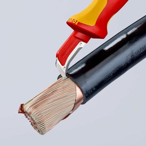KNIPEX KNIPEX (Knipex) Insulated Electrician Knife 155mm 9855