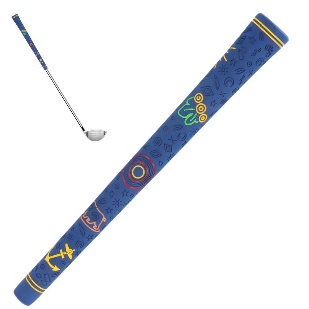 Golf Grip For Men High Feedback Golf Club Grip Shock-Absorbing Golf Grip Non-Slip Golf Rubber Grip Iron Club Grip For Golfers