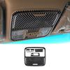 4Pcs Carbon Fiber Overhead Console Cover Trim For Honda Accord Sedan 2003-2007
