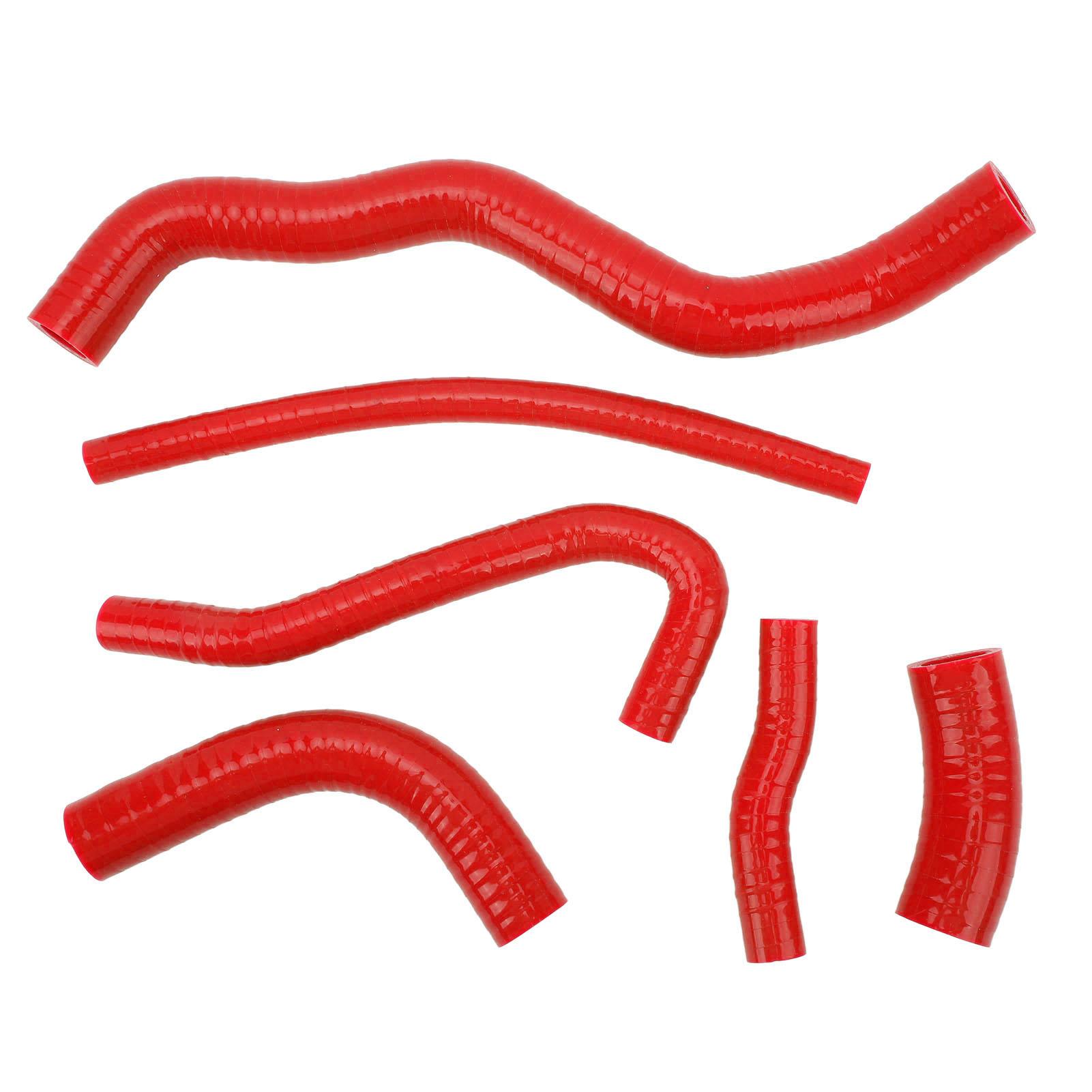 

Radiator Coolant Hose Silicone Radiator Cooling Tube Kit Replacement for Suzuki DRZ400S DRZ400SM червоний