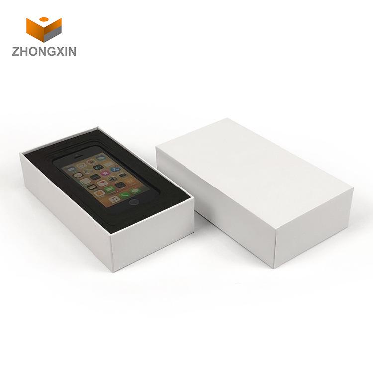 Custom Apple Electronics Smart Phone Packaging Box with Top-Bottom Lid