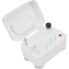 Bobbin Winder for Sewing,Electric Bobbin Winder, Automatic Bobbin Winder Portable White Plastic Bobbin Winder, Sewing Machine Bobbin Winder, Bottom