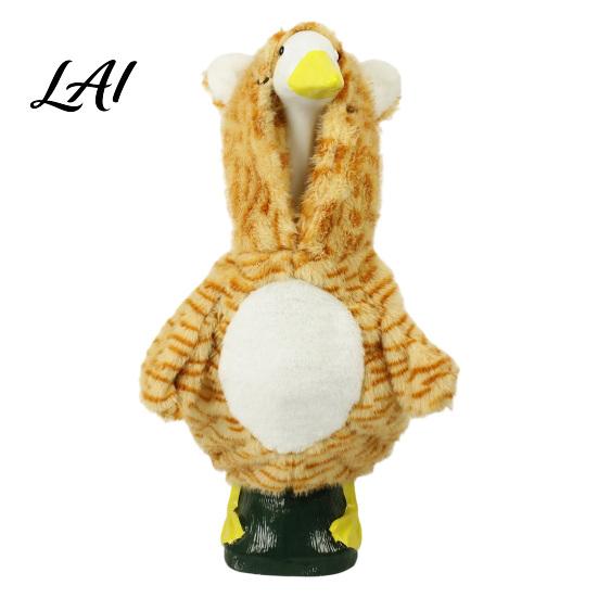 Handmade Style Goose Outfit Animal Clothing for 23 Inch Porch Goose Decorative Outfit Creative Clothes Yard Costume And Garden Seasonal Lawn