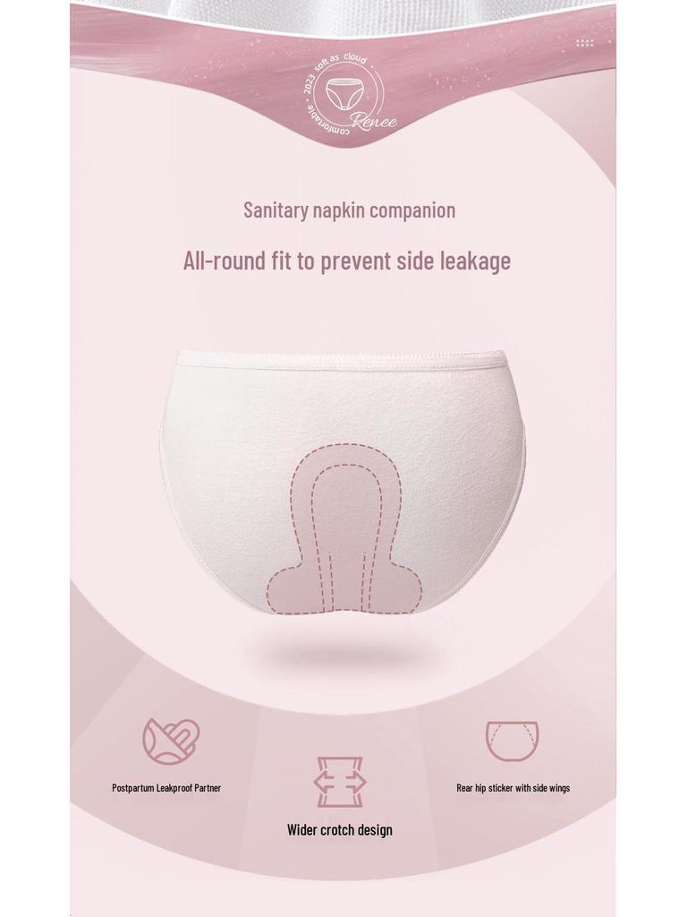 Plus Size Women's Sterile Disposable Postpartum Underwear 5-Pack