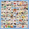 Set of 100 Crayon Waterproof DIY Perfect As a Birthday or New Shin-chan Stickers. Cute, Anime, Decals. Stylish, Cartoon, Stickers. Reward, Gift,