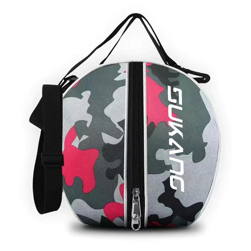 Sports Training Backpack with Basketball Net: Single/Double Shoulder Crossbody Bag for Basketball, Football, and Volleyball Storage 30cm Diameter