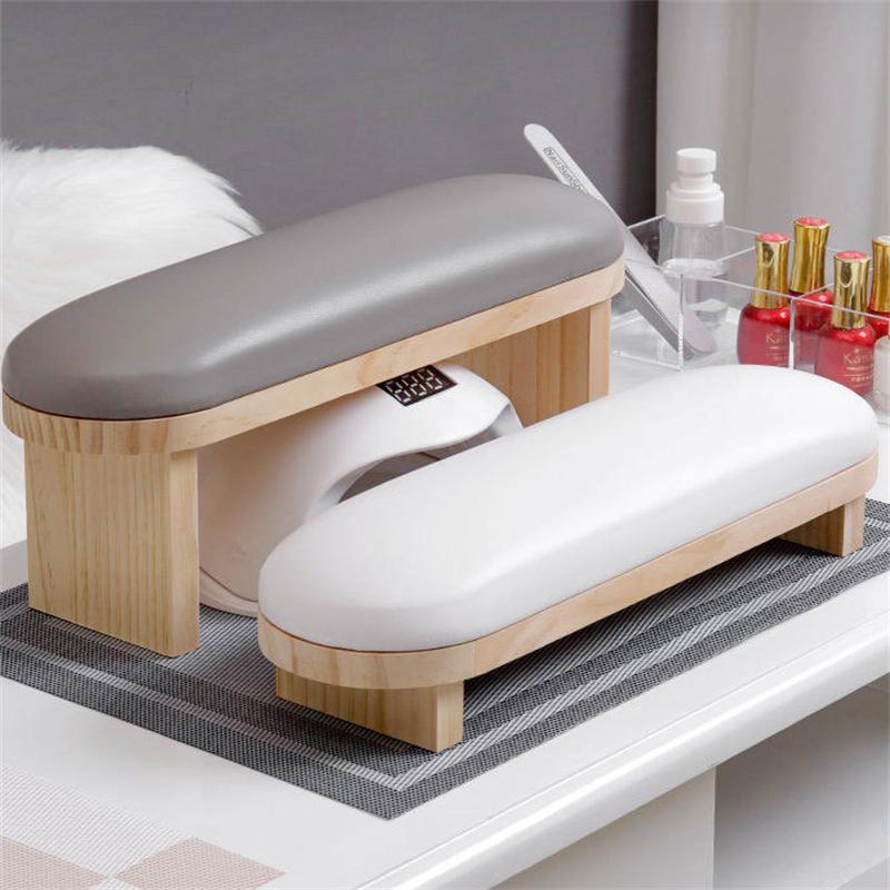 Two Style Professional 1PC White PU Leather Arm Rests Nail Hand Pillow Cushion Manicure Table Mat Nail Art Stand Salon Tool