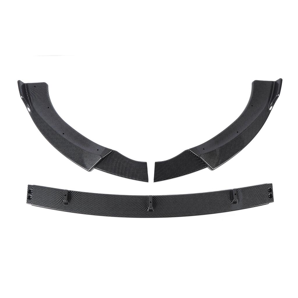 3 Parts Front Bumper Lip Spoiler Racing Look Enhanced   Seamless Fit for  -Class C257  -Line Facelift 2022+