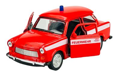 WELLY TRABANT 601 FIRE BRIGADE 1:34 43654