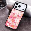 Flamingo Phone Case for iPhone 17 16 15 Pro Max Air 14 13 12 11 Plus Shockproof Cover