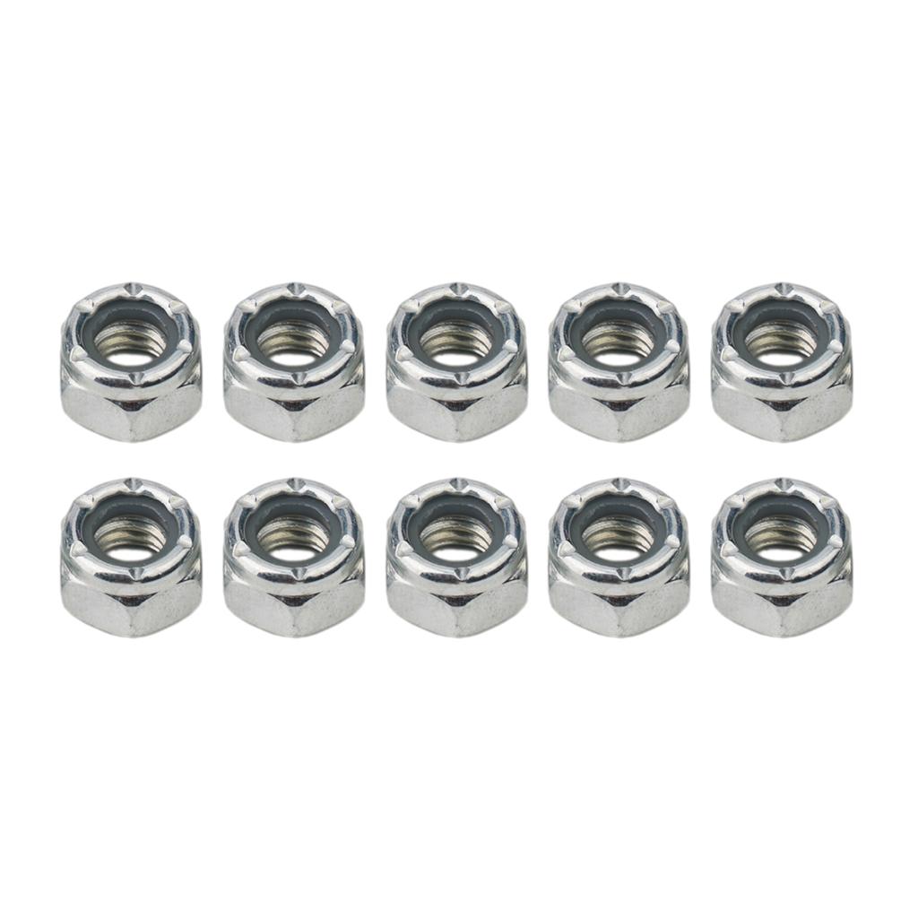Lock Nuts Shear Pins 510015 51001500 709155 High Quality Set Of 10 Shear Pins 1128DE 924DE ST420-ST924. Models: 828D