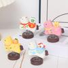Cartoon Resin Cartoon Horse Statue Handcrafted Rocking Horse Figurine  Home Decoration