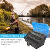 With Handle Fishing Tackle Box 3 Layers Hardware Storage Box Fishing Gear Box  Outdoor Sports