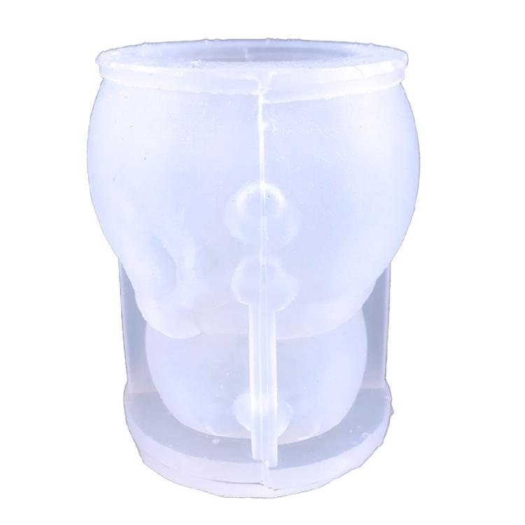 Jar Resin Mold Christmas Silicone Storage Box Mould for Epoxy Casting Home Decor