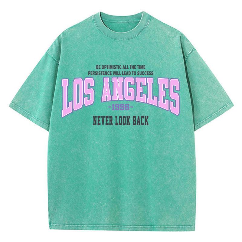 Womans Cotton Washed T-Shirts Fashion Loose O-Neck Short Sleeve Brooklyn New York Printing Tops Summer Street Female Clothes