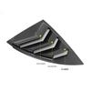 21-25 Model Y Rear Triangle Window Louver Deflector Sticker
