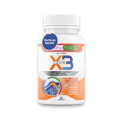 X3 Joints, Muscles and Bones | Turmeric, Chondroitin, Glucosamine | Eliminates Pain and Inflammation In Joints and Muscles | 90 Capsules