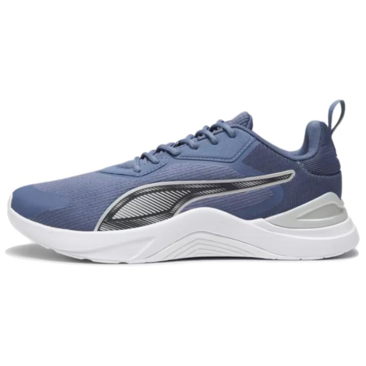 PUMA Infusion Амортизация Устойчивая к истиранию Амортизация Устойчивая к износу Низкие Кроссовки для бега Мужские Синие 378741-02 39