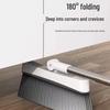 JINGRUIXIANG Hands-Free Flat Mop & Broom Dustpan Set