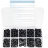 Black 440For PCs Computer Case Screw Set for Desktop For PC Build Repair with Multiple Head Styles Carbon Steel