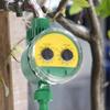 Irrigation Timer,Two   Electronic Watering Timer 16 Times Daily Waterproof Electric NaIntelligent Irrigation Timer for Roof Garden