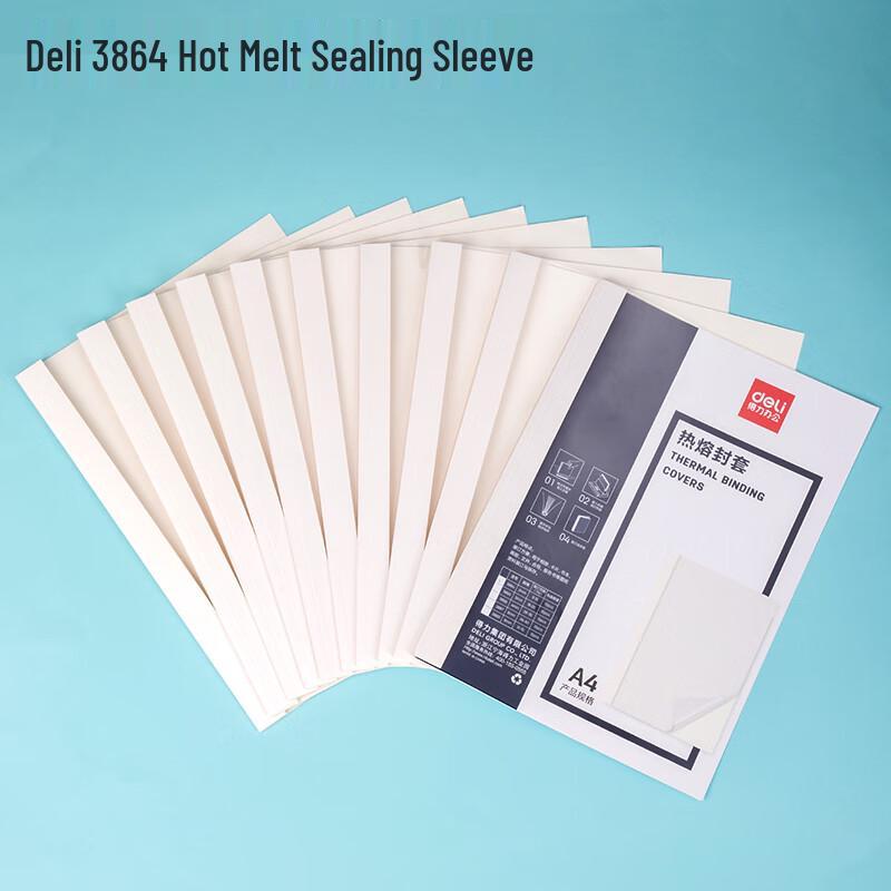 Deli 3864 Thermal Binding Covers CN plug (adapter included)
