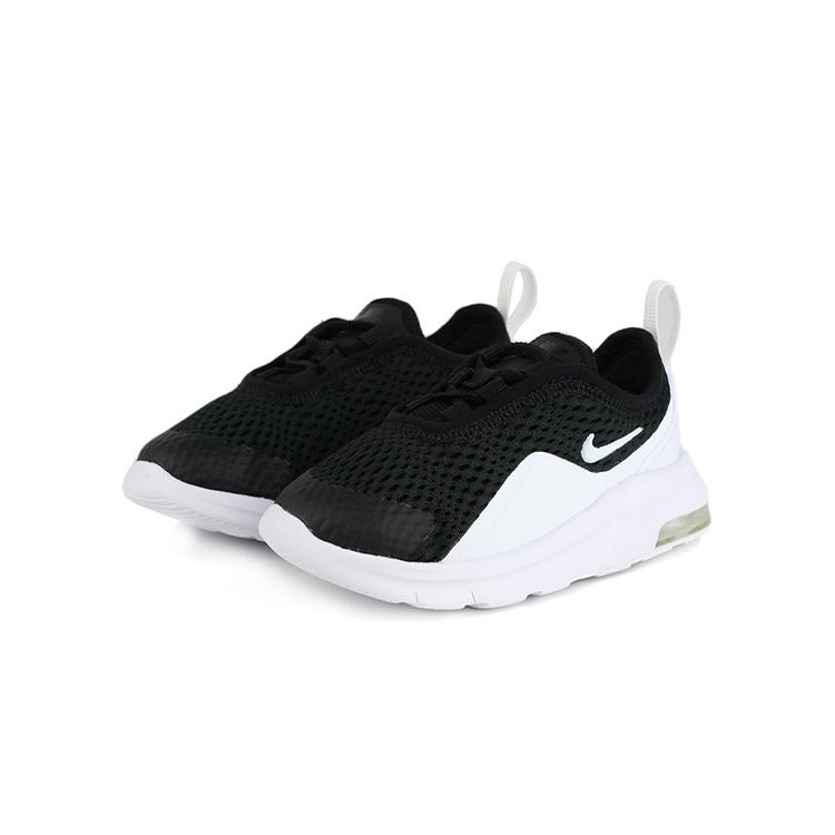 Nike Air Max Motion 2 Mesh Cushioning Low top Toddler Shoes Black White Infant And Toddler AQ2744-001