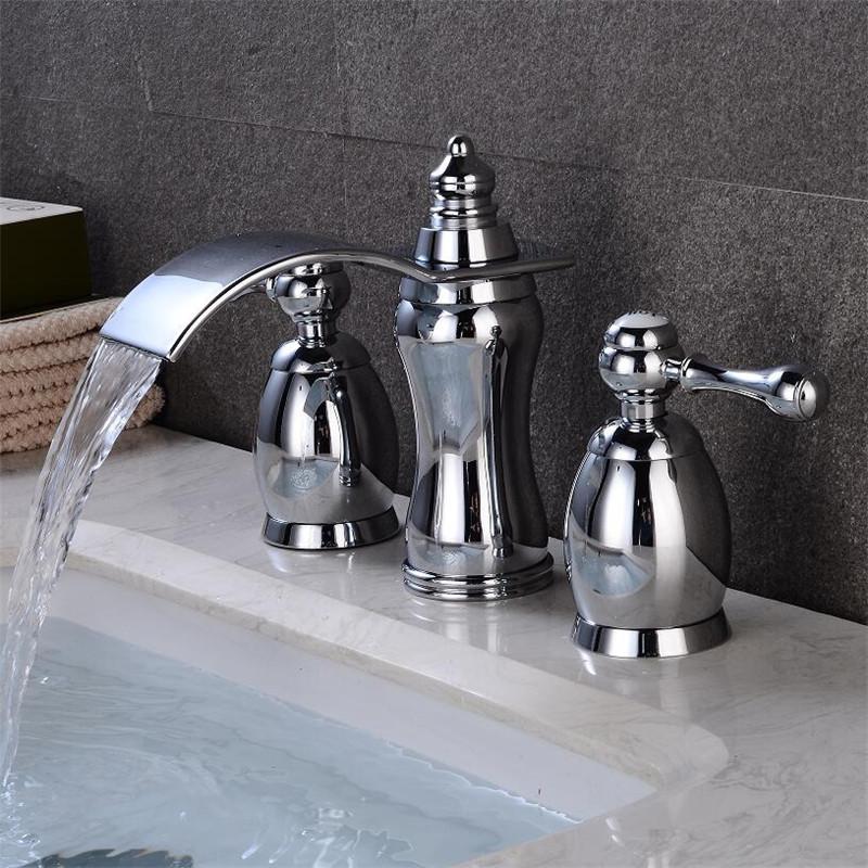 

Tuqiu Gold смеситель для раковины для ванной комнаты с горячей и холодной водой из розового золота, широко распространенные смесители для раковины, смесители для ванны и террасы