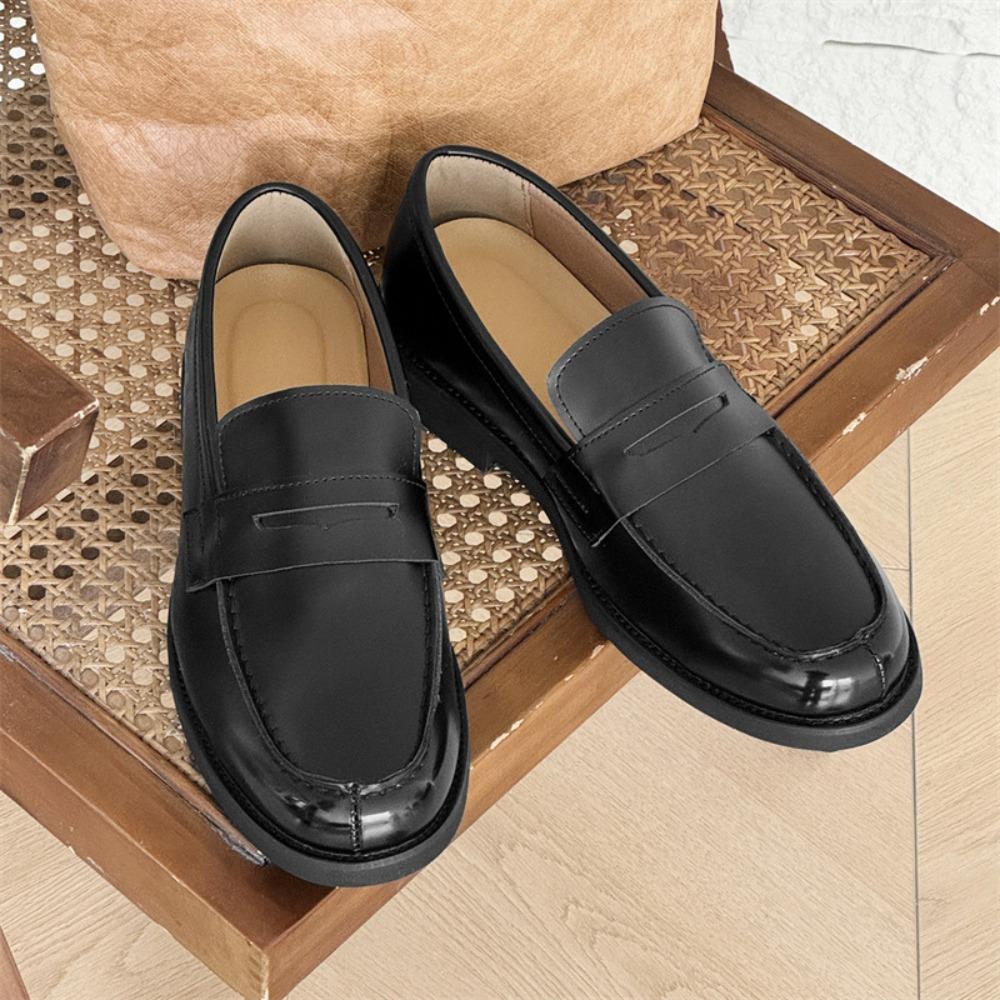 Loafers Men's Casual Shoes Classic Black Casual Leather Shoes Man Loafers Shoes for Man