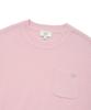 COVERNAT WOMAN Round Boucle Short Sleeve Knit Pink