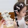 4 PCS Tassel Bow Cute Hairpins Children Sweet Headwear Girls Hair Accessories