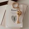 Heart Lock Keychain Set - Korean Style Couples' Bag Pendant Accessories