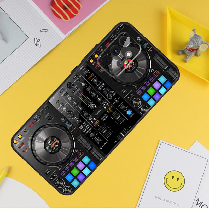 Electronic Music DJ Controller Mixer Cover For Samsung Galaxy A34 A35 A14 A15 A25 A53 A33 A13 A52 A32 A12 A51 A71 A54 A55 Case