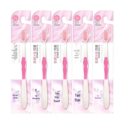 Shuke Elastic Gum Protection Toothbrush 5-Pack