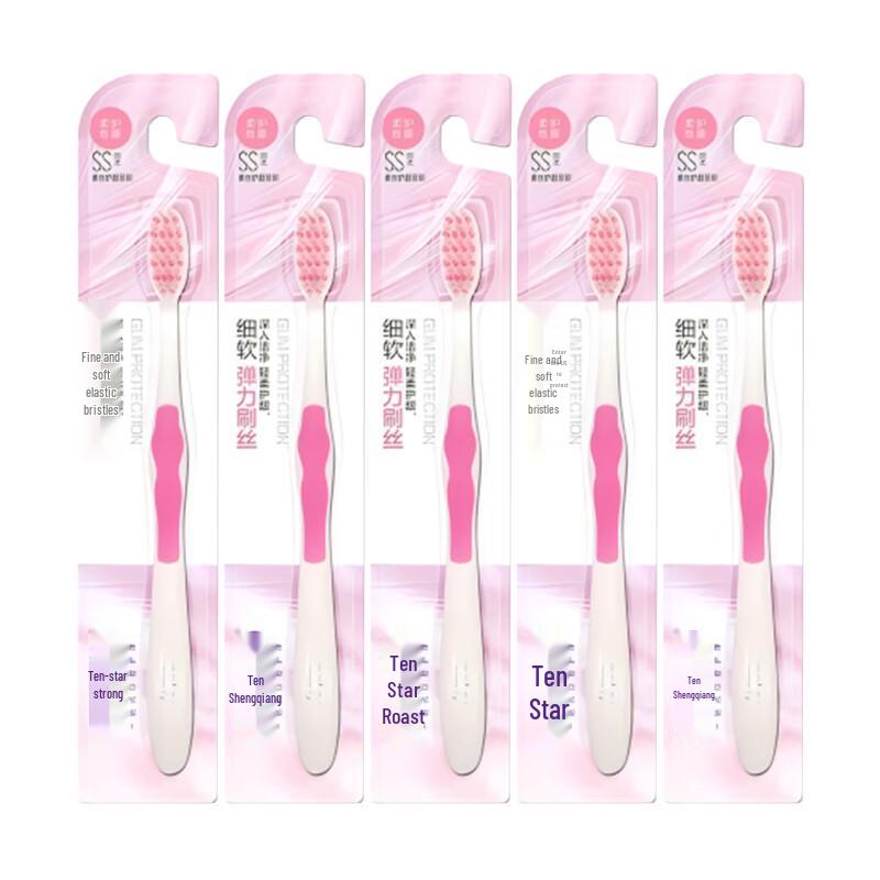 

Shuke Elastic Gum Protection Toothbrush 5-Pack