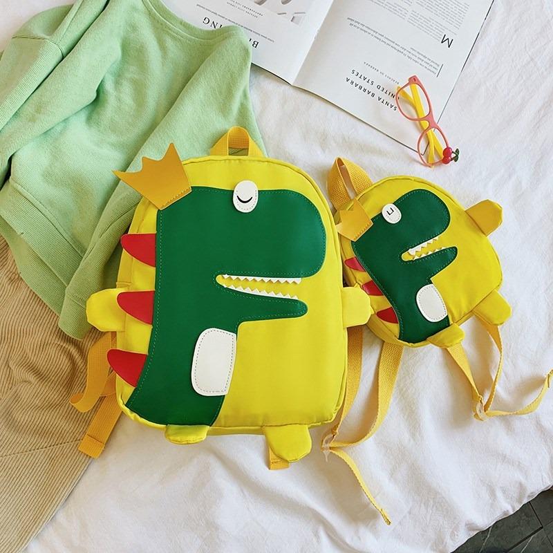 Children's Schoolbag Cartoon Cute Backpack Kindergarten Baby Bag Dinosaur Schoolbag