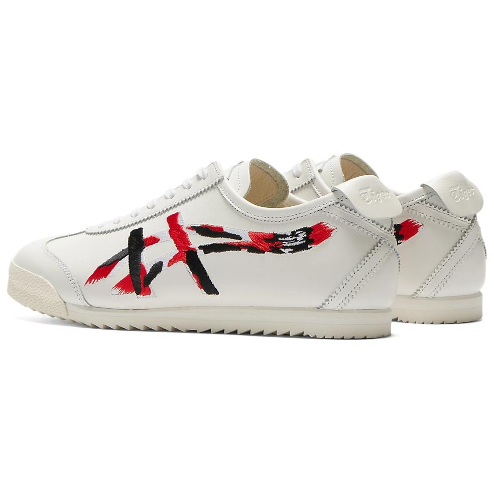 Onitsuka Tiger Mexico 66 Deluxe Nishikigoi - White Classic Red Women Sneakers 1182A625-100
