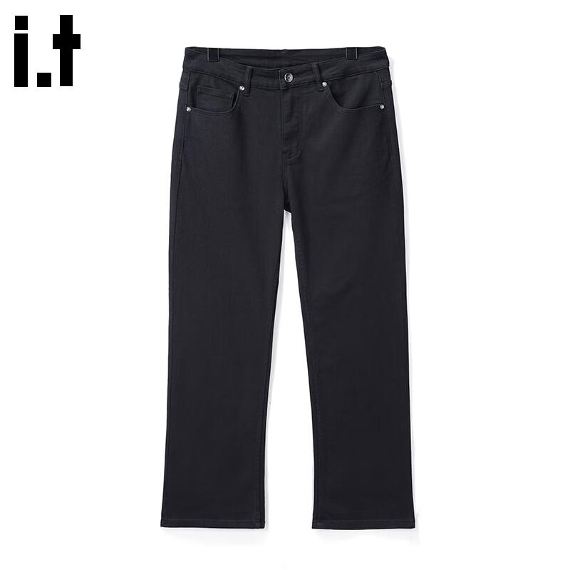 CHOCOOLATEit Men's Tencel Lyocell Loose Straight Jeans