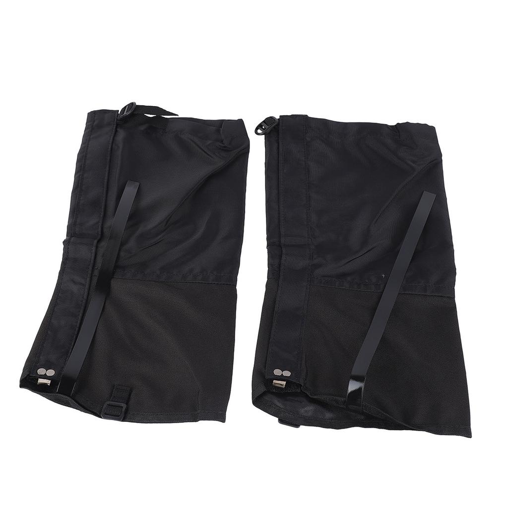 1 Pair Leg Gaiters Multifunctional Waterproof Prevent Slip Durable Adjustable Snow Boot Gaiters for Outdoor Hiking