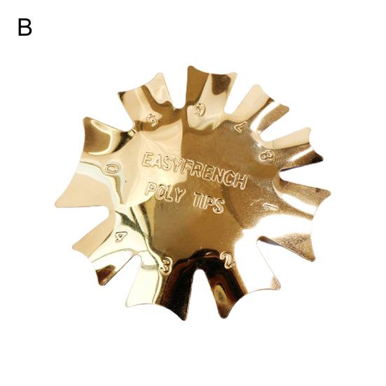 Nail Cutter Plate French Manicure Rust-Proof Stainless Steel Nail Art Manicure Edge Trimmer for Female