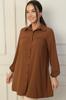 Front Ruffle Shirt
