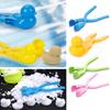Cartoon Duck Snowball Maker Clip Kids Toys Outdoor Sand Snow Ball Mold Toys Winter Snow Ball Maker Sand Mold Tool