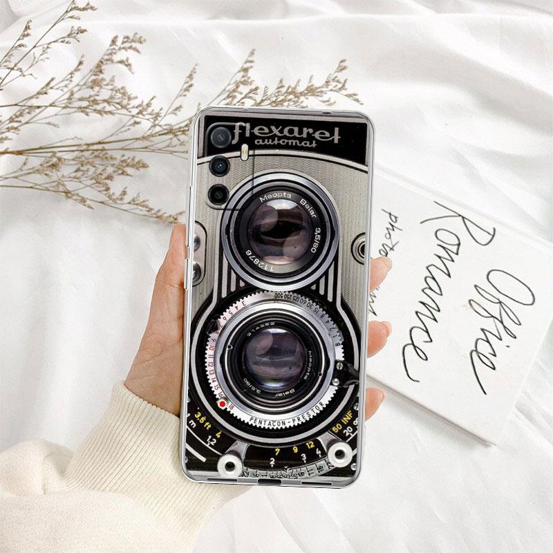 IK73 Vintage Camera Phone Case for Motorola Moto G10 G20 G30 G31 G32 G34 G35 G41 G42 G50 G51 G52 G55 G60 G60S G62 G71 G72 G75