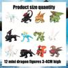 123q Set Of 12 Pvc Figures From Popular How To Train Your Dragon Series