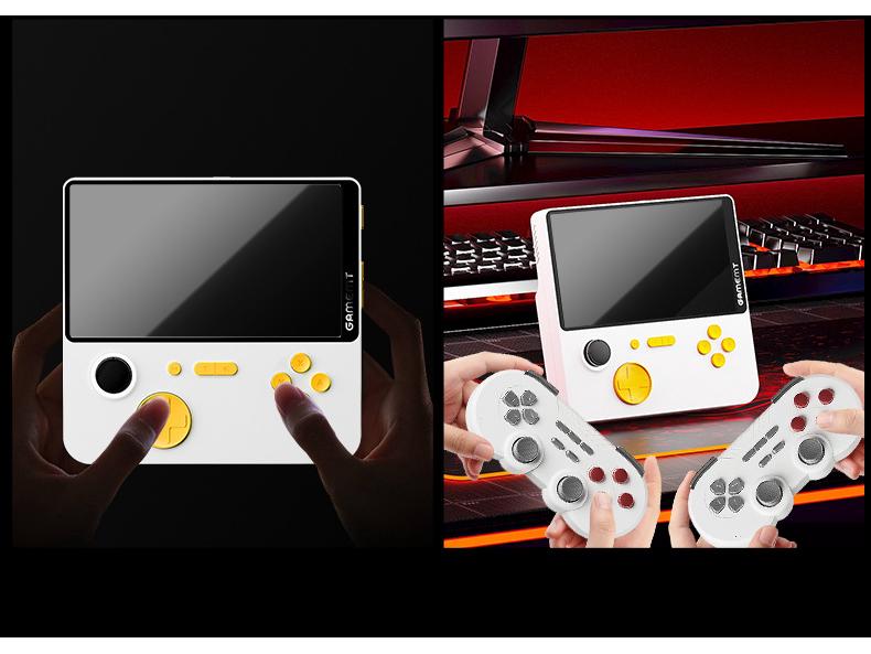 5-inch Dual-Handle Retro Handheld Game Console with TV Projection