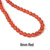 Natural Red Agate Round Beads for DIY Bracelet & Necklace Jewelry - Green Aventurine Accessories