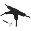 Halloween Dog Costume Dog Bloody Knife Vest Scary Realistic Cosplay Halloween Apparel for Christmas Carnival Party