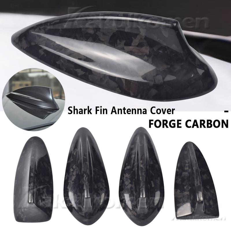 Real Carbon Fiber For BMW M2 M3 M4 12345 7 Series X1 X3 F22 F30 F34 F80 F87 F32 F36 F82 G11 G20 G12 G30 Shark Fin Antenna Cover