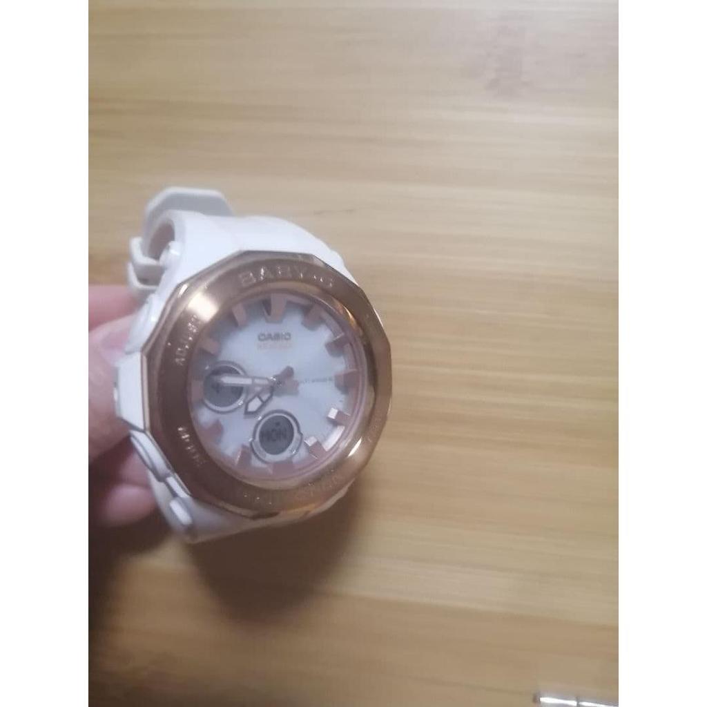 Used CASIO BABY-G White/Gold